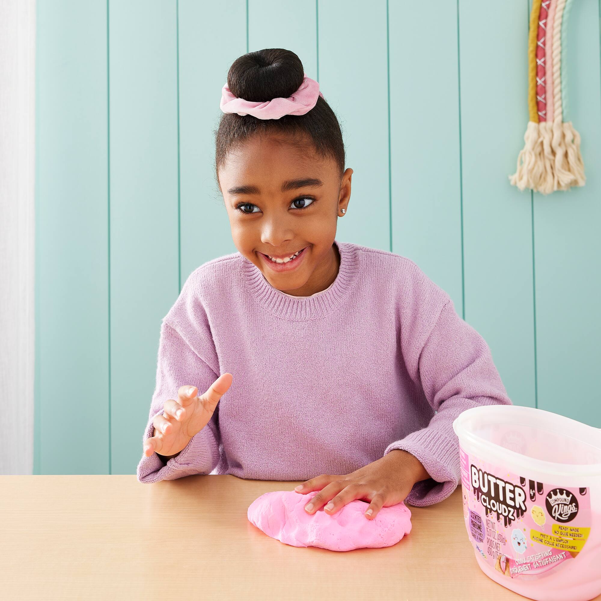 Compound Kings® Butter Cloudz Scented Slime, Cotton Candy